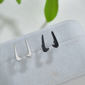 Cute check emblem earrings!